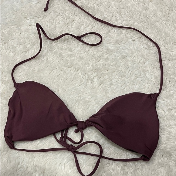 Volcom Other - Volcom Deep Burgundy Bikini Top